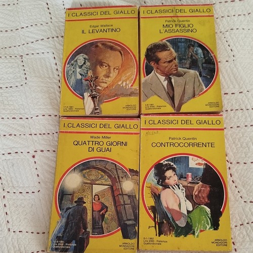 Lotto classici del giallo - i,