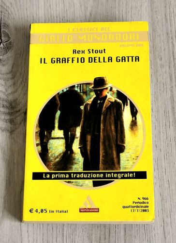 Rex stout graffio della - graffio,