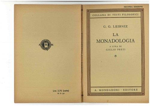 Leibniz monadologia a - leibniz,,